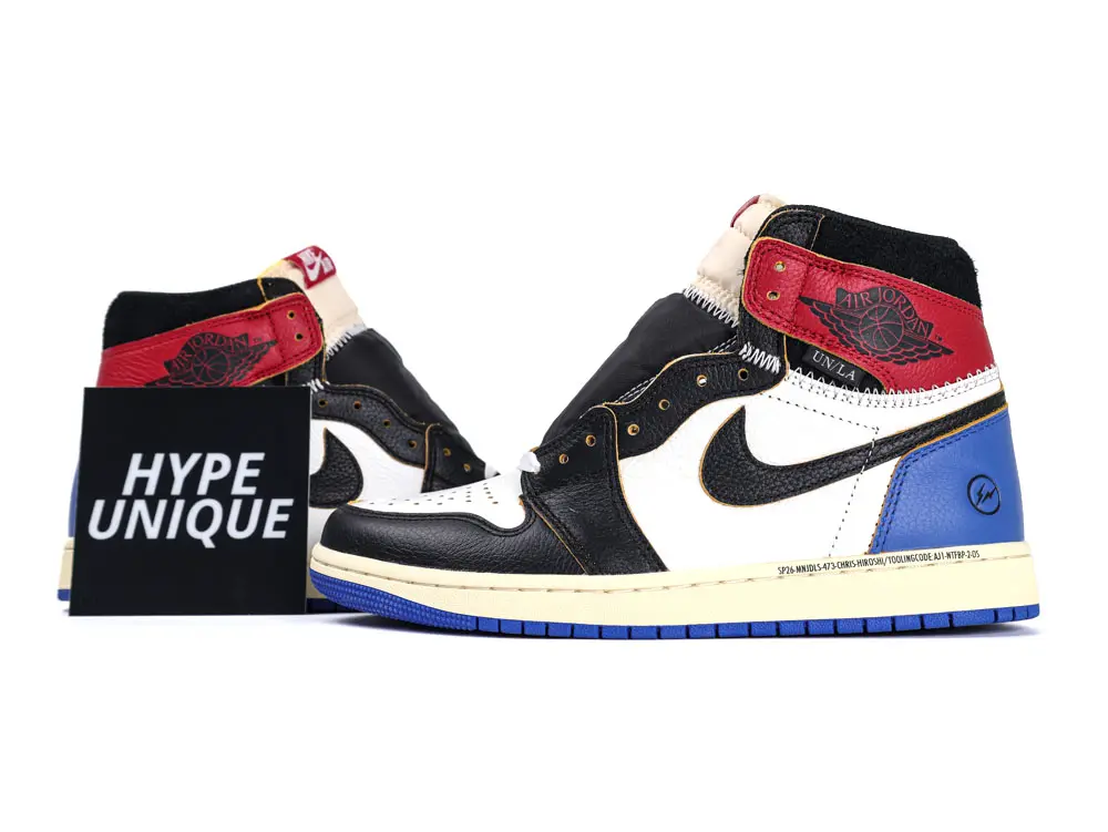 Fragment x Union LA x Air Jordan 1 High OG “Varsity Red/Sport Royal”